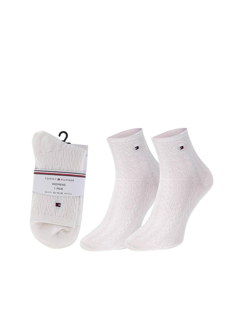 Tommy Hilfiger dámské bílé ponožky 