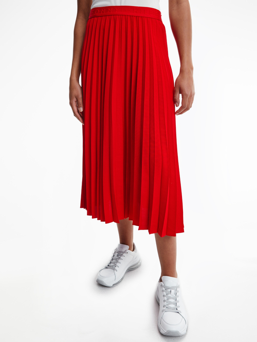 Tommy Hilfiger dámská červená sukně