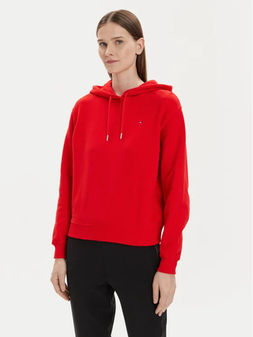 Tommy Hilfiger dámská červená mikina