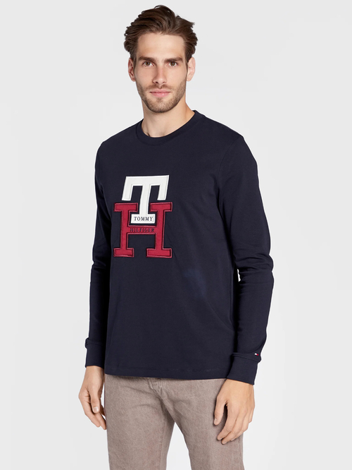 Tommy Hilfiger pánská tmavěmodrá mikina