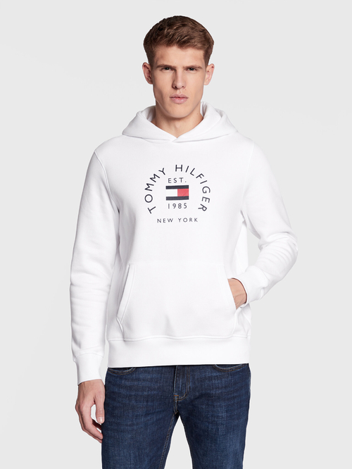 Tommy Hilfiger pánská bílá mikina
