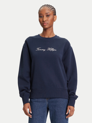 Tommy Hilfiger dámská tmavě modrá mikina