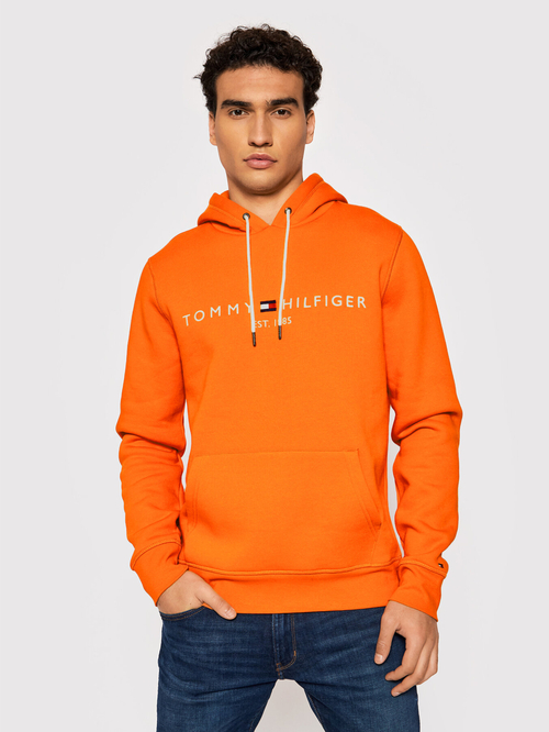 Tommy Hilfiger pánská oranžová mikina