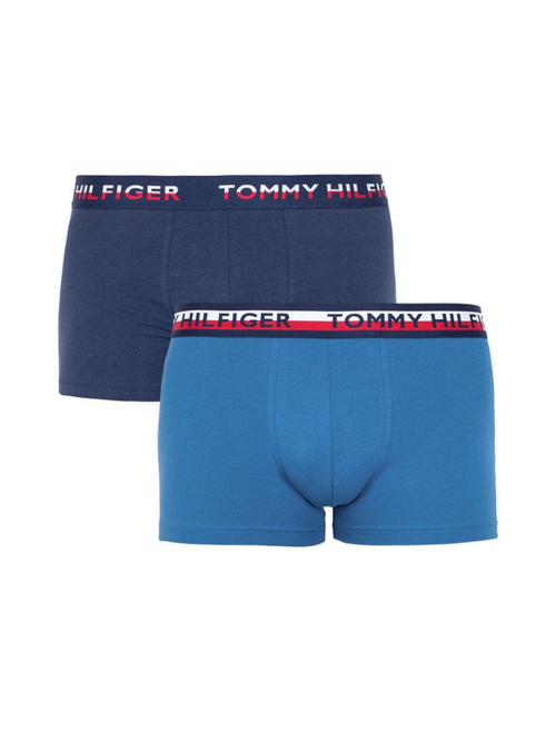 Tommy Hilfiger pánské modré boxerky 2pack