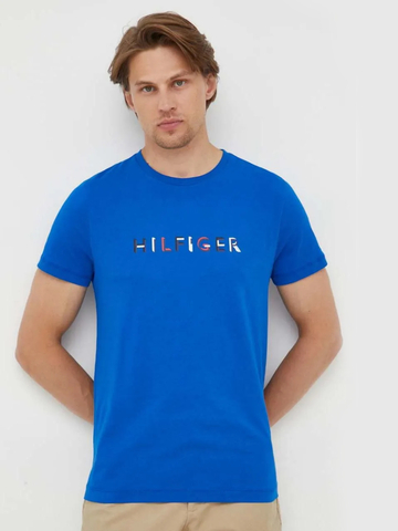 Tommy Hilfiger pánské modré triko