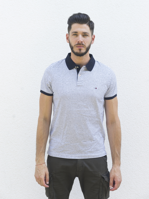Tommy Hilfiger pánské pruhované polo