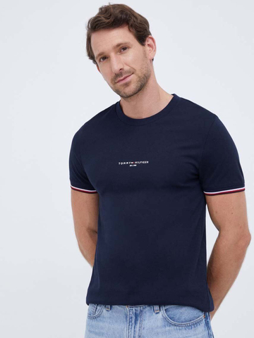 Tommy Hilfiger pánské tmavě modré tričko