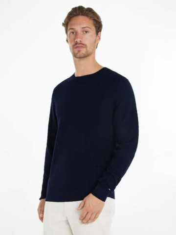 Tommy Hilfiger pánský tmavě modrý svetr