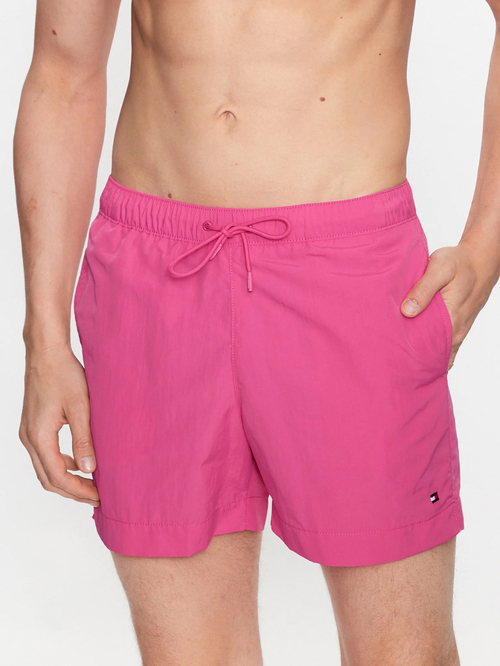 Tommy Hilfiger pánské růžové plavky