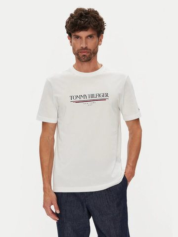 Tommy Hilfiger pánské bílé tričko