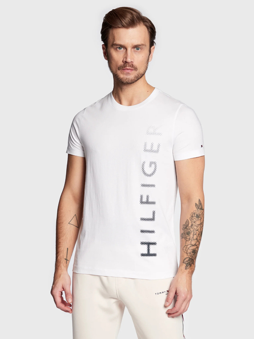 Tommy Hilfiger pánské bílé tričko