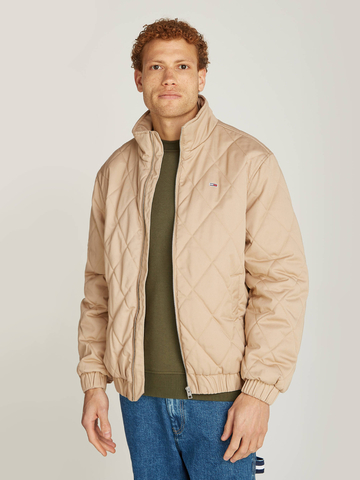 Tommy Jeans pánská béžová bunda