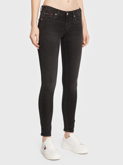 Tommy Jeans dámské černé džíny