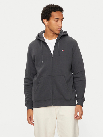 Tommy Jeans pánská šedá mikina