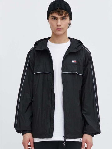 Tommy Jeans pánská černá bunda