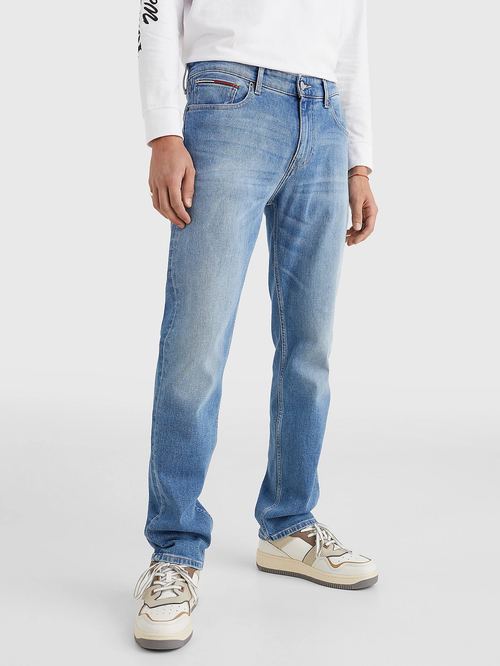 Tommy Jeans pánské modré džíny