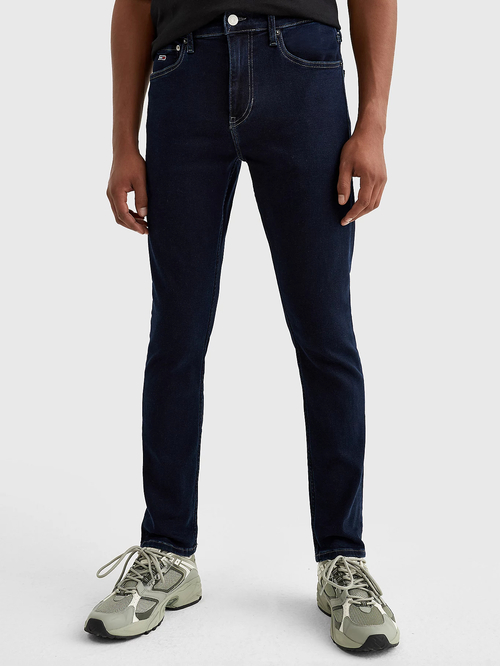 Tommy Jeans pánské tmavě modré džíny