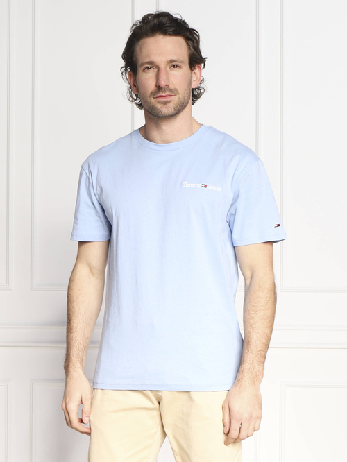 Tommy Jeans pánské modré triko