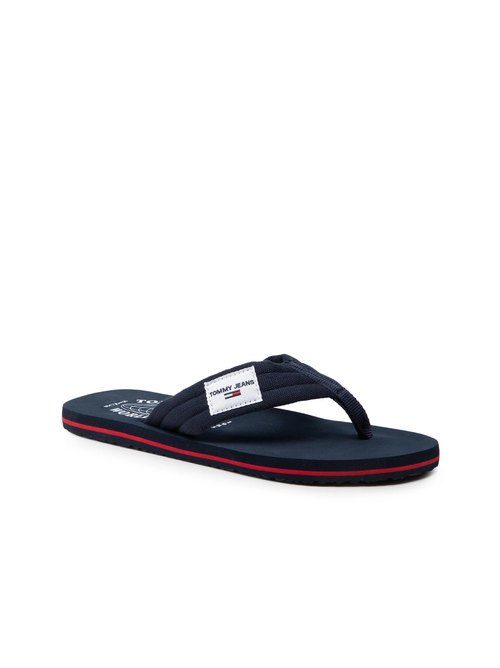 Tommy Jeans pánské tmavě modré žabky