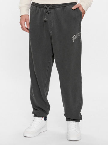 Tommy Jeans pánské černé tepláky