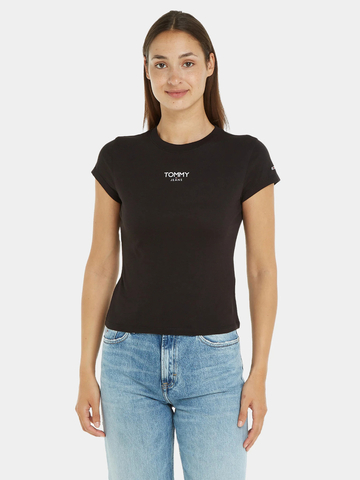 Tommy Jeans dámské černé tričko