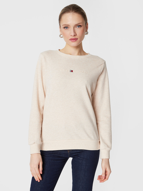 Tommy Hilfiger dámská béžová mikina