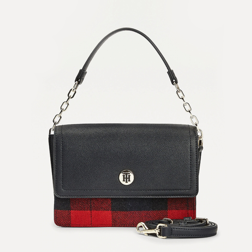 Tommy Hilfiger dámská červeno-modrá crossbody kabelka