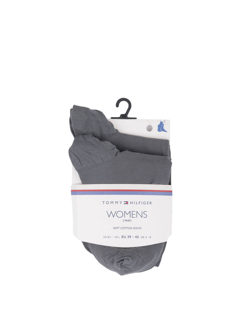 Tommy Hilfiger dámské šedé ponožky 2 pack