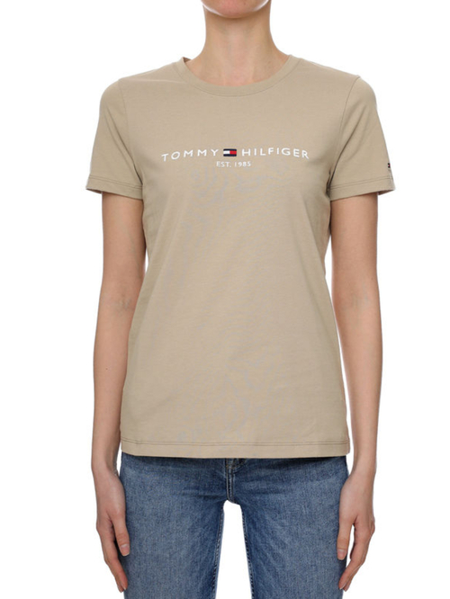 Tommy Hilfiger dámské béžové tričko