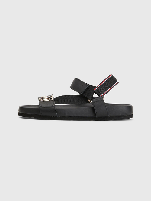 Tommy Hilfiger dámské černé sandály