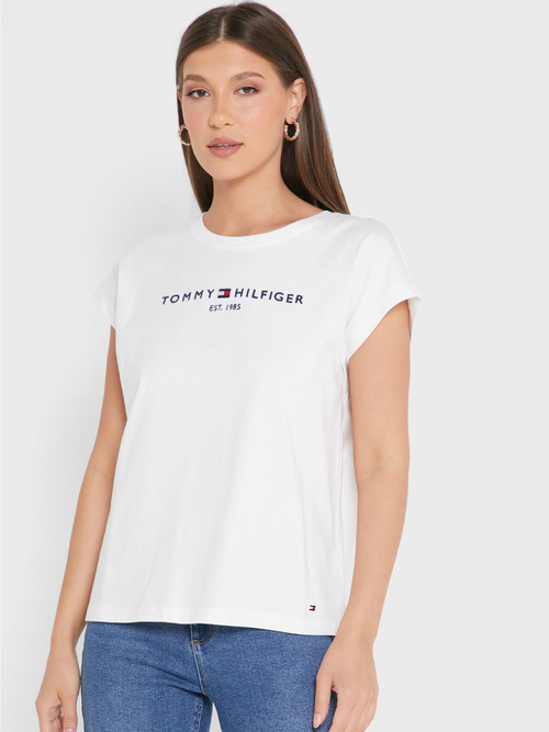 Tommy Hilfiger dámské bílé tričko