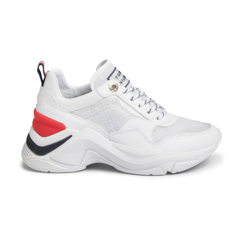 Tommy Hilfiger dámské bílé tenisky Wedge