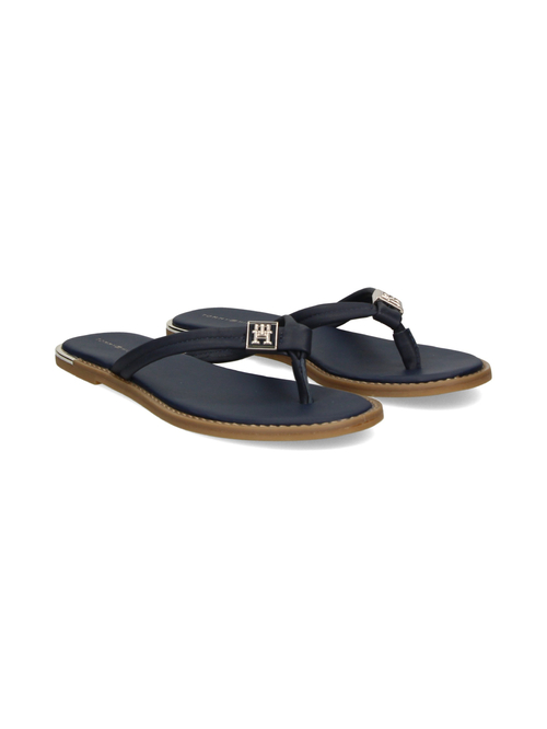 Tommy Hilfiger dámské modré žabky