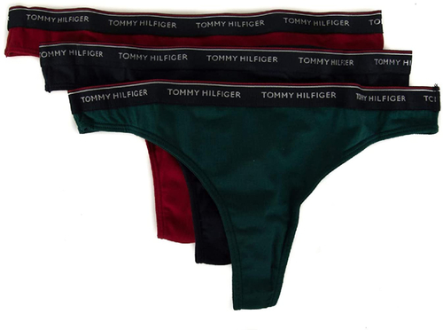 Tommy Hilfiger dámské tanga 3pack Essentials