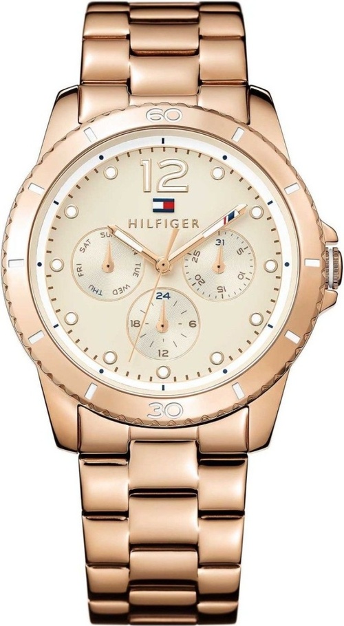 Tommy Hilfiger dámské zlaté hodinky