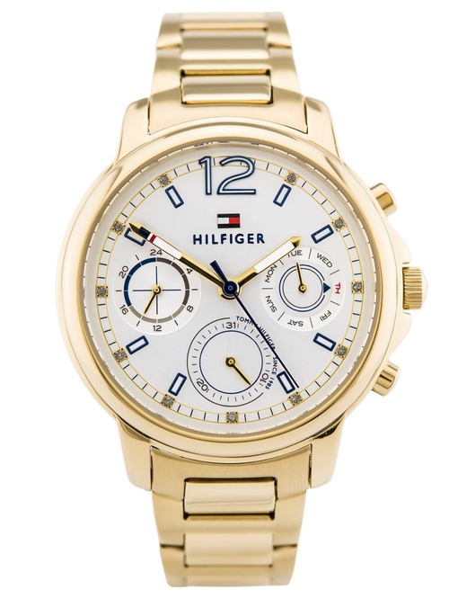 Tommy Hilfiger dámské zlaté hodinky 