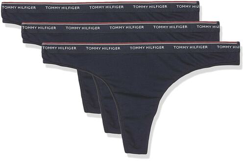 Tommy Hilfiger 3PACK dámské tanga vel. L