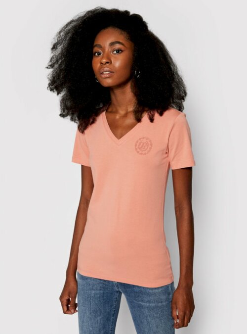 Tommy Hilfiger dámské oranžové tričko