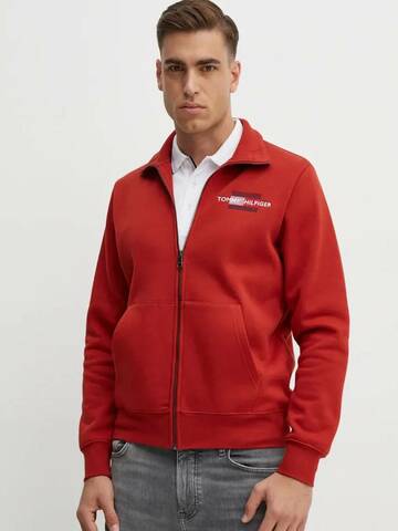 Tommy Hilfiger pánská cihlová mikina