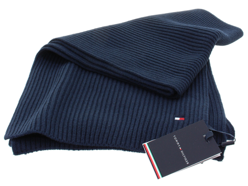 Tommy Hilfiger pánská modrá šála