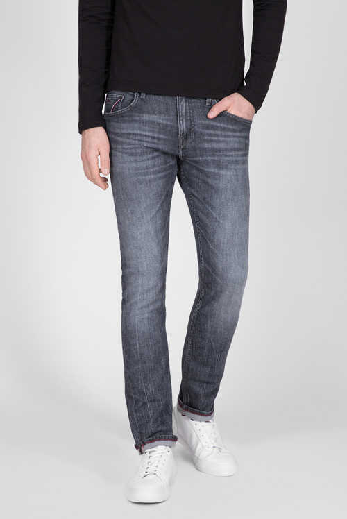 Tommy Hilfiger pánské šedé džíny