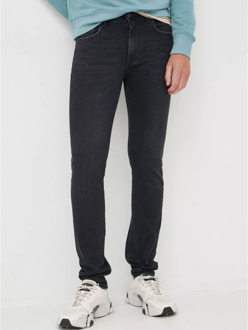 Tommy Hilfiger pánské černé džíny