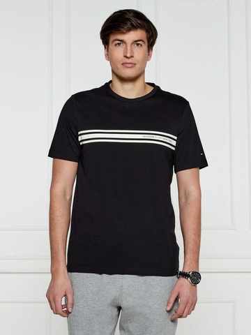 Tommy Hilfiger pánské černé tričko