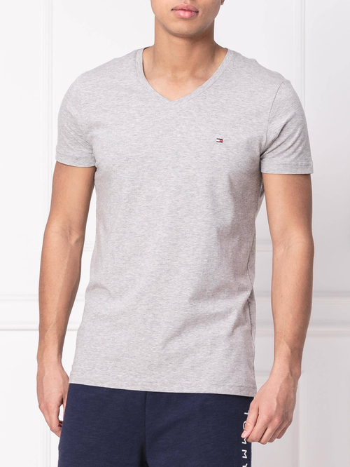 Tommy Hilfiger pánské šedé tričko