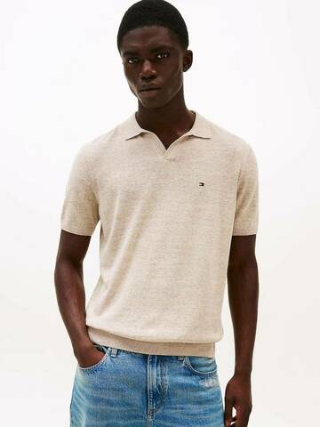 Tommy Hilfiger pánské béžové polo