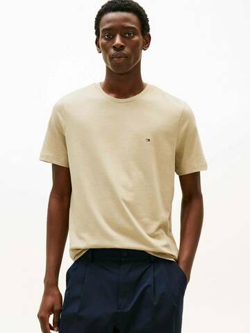 Tommy Hilfiger pánské béžové tričko 