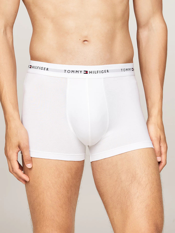 Tommy Hilfiger pánské bílé boxerky 3 pack