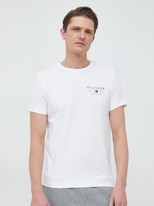 Tommy Hilfiger pánské bílé tričko Brand