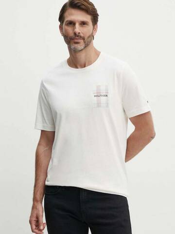Tommy Hilfiger pánské bílé tričko 