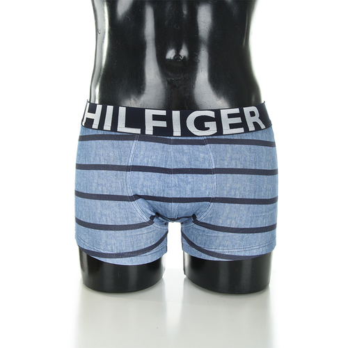 Tommy Hilfiger pánské modré boxerky s proužkem